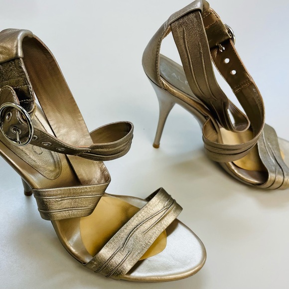 Aldo Shoes - Aldo Kaveney-82 Gold Heels